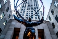 Atlas-Statue vor'm Rockefeller Center in New York City