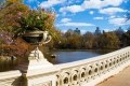 Bow Bridge im Central Park (New York City im November 2023)